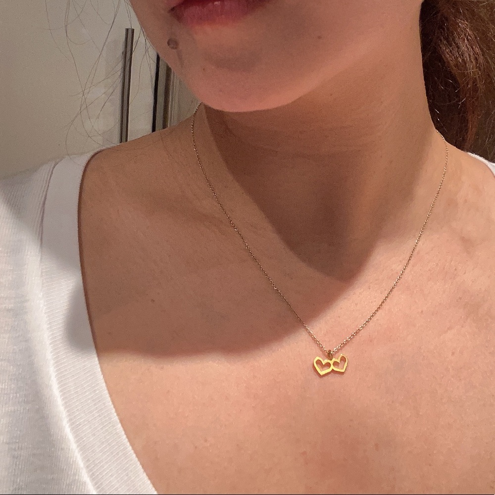 “We Belong Together” Necklace In 14k Dipped Gold - image 2